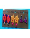 Handpainted Terracotta Jewellery – Ear rings Handpainted Terracotta Jewellery – Ear rings
